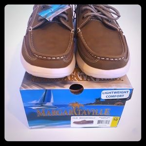 Margaritaville Men's Palm boat Shoe size 10 NWT